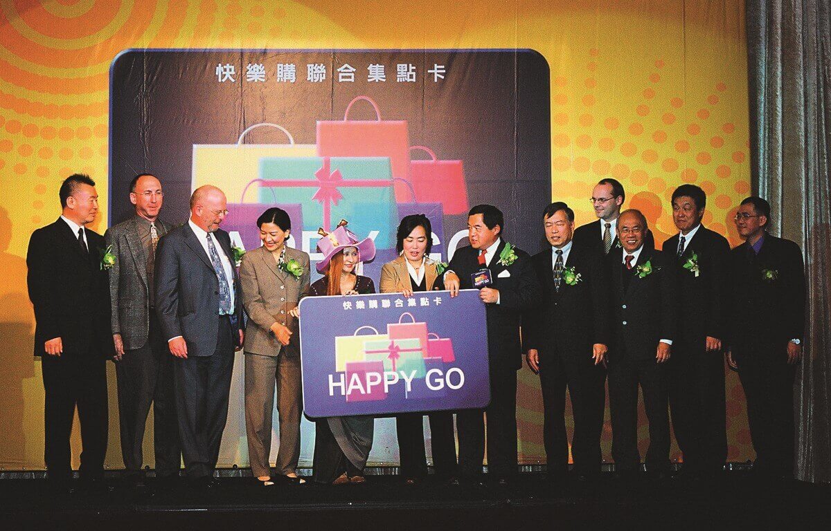Introduced HAPPY GO points-collection card, which spans multiple business platforms.