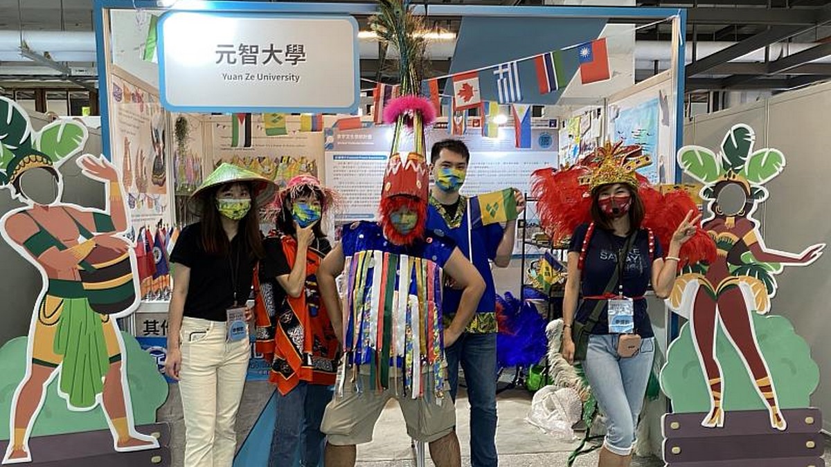 元智寰宇參展USR博覽會 境外生登台走秀驚豔全場