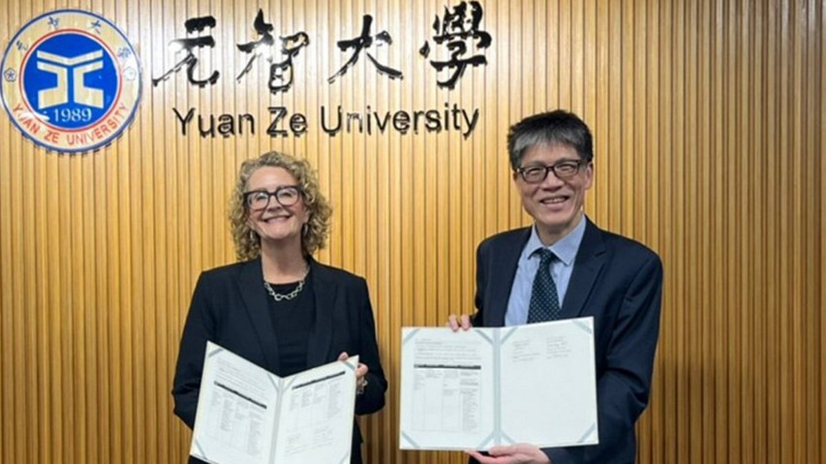元智大學與英國艾賽克斯大學簽署雙聯學位 促進學生交流