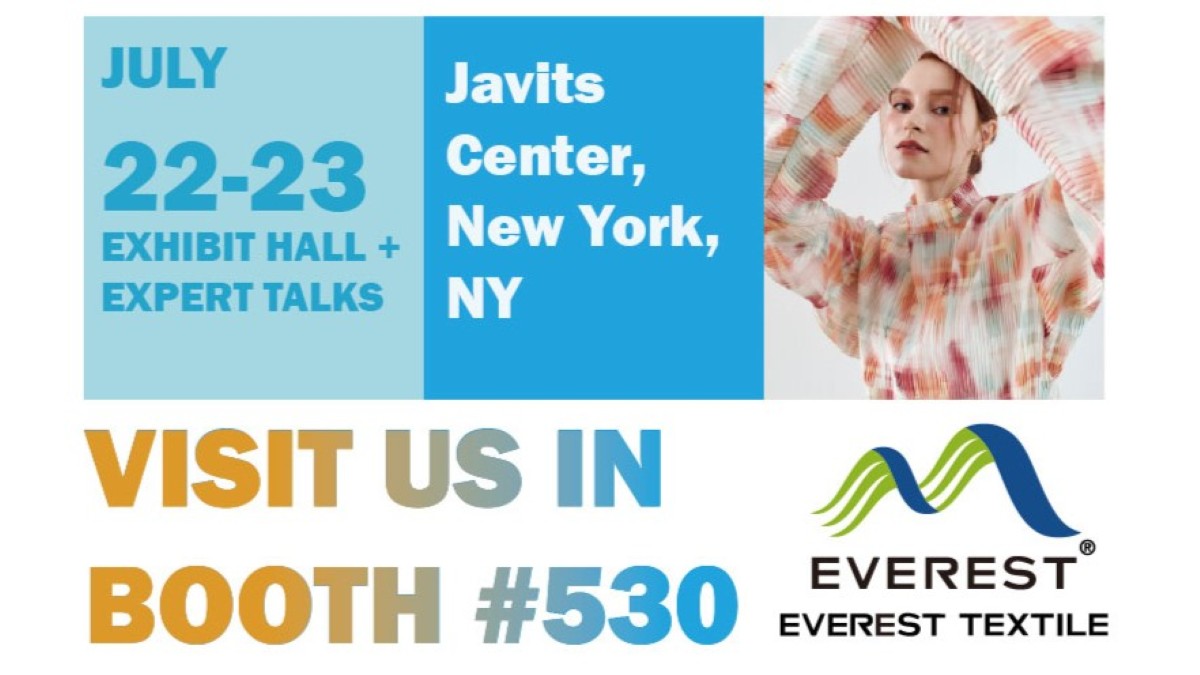 Visit Everest Textile at Functional Fabric Fair Summer in New York