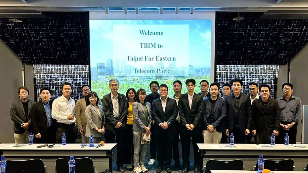 Thai BIM Association Visits Tpark to Exchange Insights on BIM Innovation and Net-Zero Development