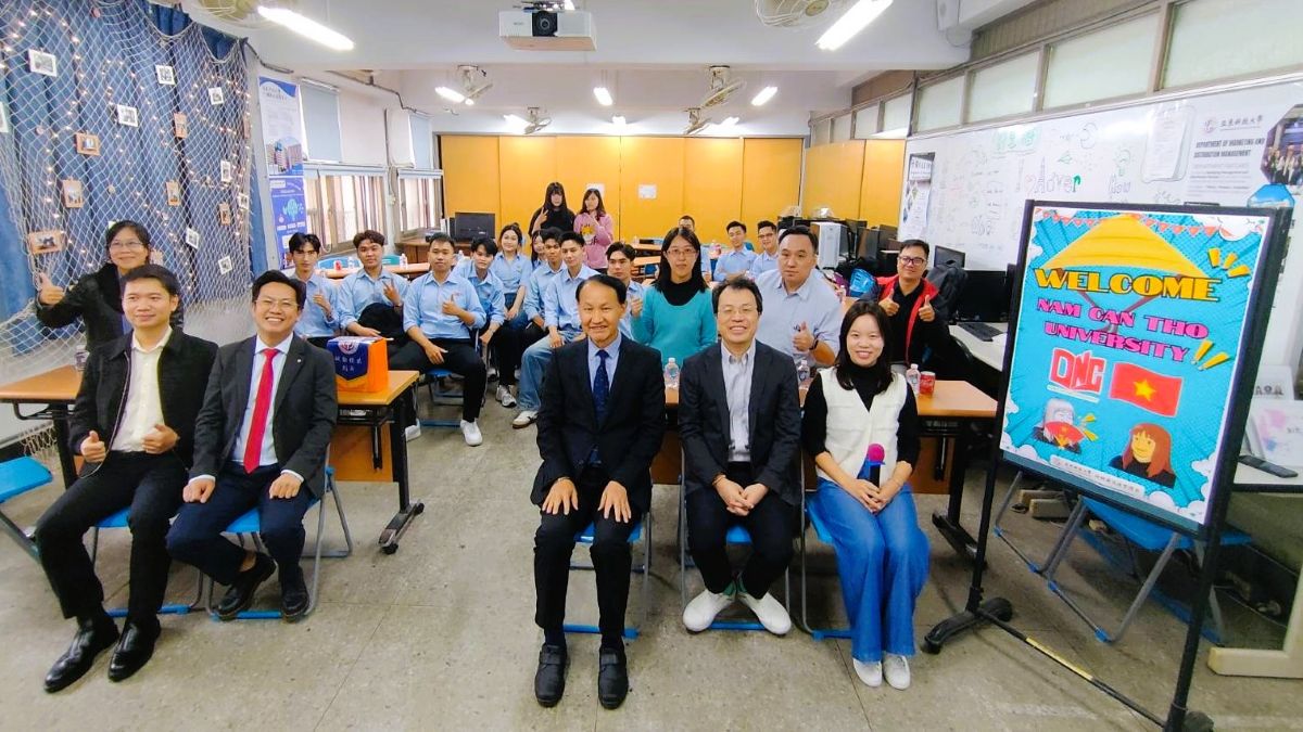 促進臺越學術交流！越南南芹苴大學師生團參訪亞東科技大學