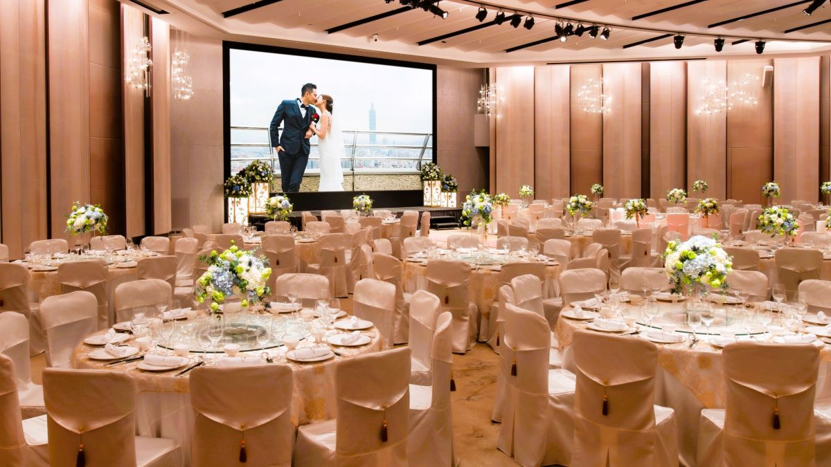 台北遠東香格里拉打造明星級婚禮 豪贈38樓高空After Party與現場演奏雙重禮