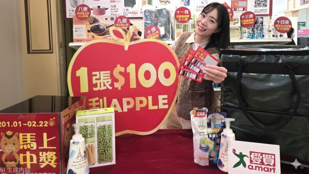 愛買馬年刮刮卡、鐵板年菜限量發售中