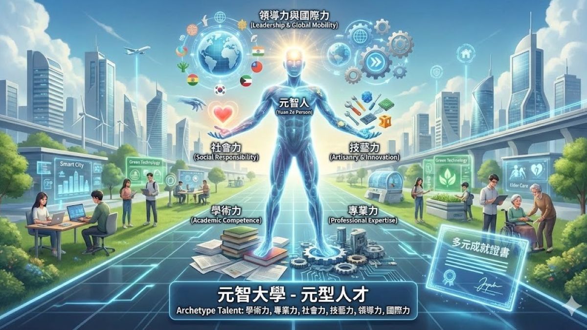 元智大學打造自我驅動六力新世代 形塑國際競爭力元型人才