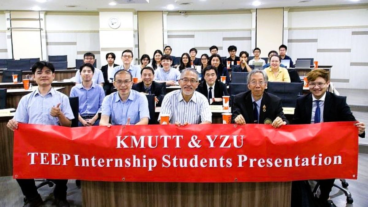 泰國KMUTT校長率團訪元智 見證實習成果深化雙聯學位合作