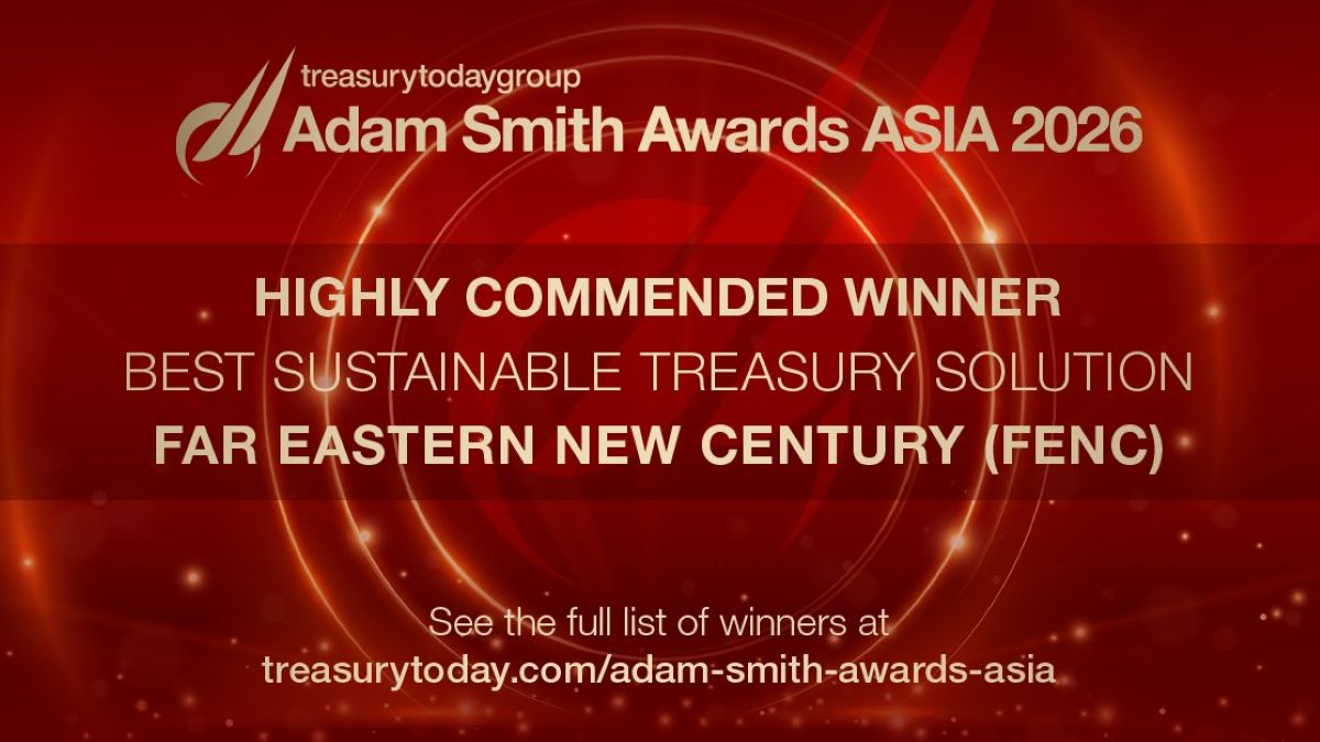 FENC Elevates Sustainable Finance Innovation, Winning Best Sustainable Treasury Solution at 2026 Adam Smith Awards Asia
