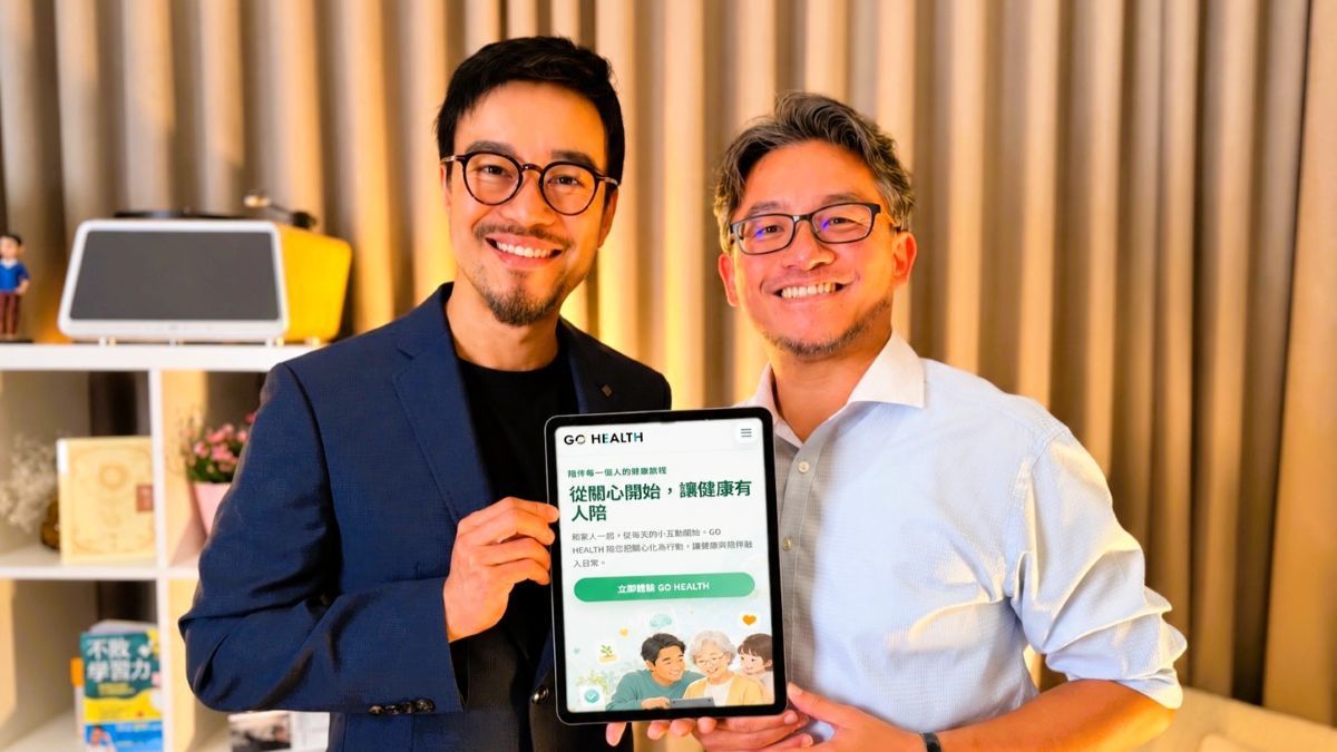 HAPPY GO 旗下健康陪伴品牌 GO HEALTH,攜手劉軒與亞東醫院黃彥翔醫師 守護認知健康日常
